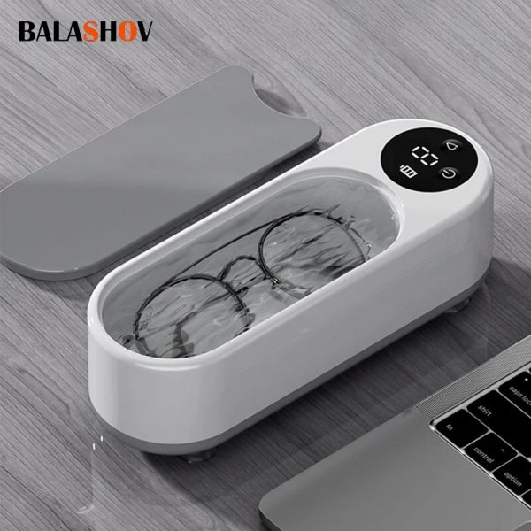Portable Ultrasonic Jewelry Cleaner – 450ml Clean Pod