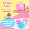 High Density Gel Ice Cube Stress Relief Toy – Squishy Sensory Ball - Image 5