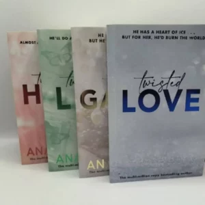 Twisted Series by Ana Huang – 4 Books Set (Love, Games, Hate, Lies) English Paperback