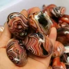 Natural Silk Agate Raw Stone Pebble for Jewelry, Crafts & Decor - Image 4