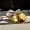 10 Colors Crystal Diamond Shaped Paperweight – Decorative Cut Glass Giant Gemstone - Image 3