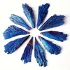 Kong Quelan Black Tourmaline Crystal Cluster – Feather Rainbow Plume Mineral Specimen, Original Stone Handicraft - Image 3