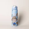 700ML Kids Sippy Cup with Straw – Leakproof Cartoon Water Bottle with Handle - Image 8