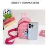 Bluey And Bingo Anime Figure Printing Cartoon Backpack Birthday Gift - Image 5