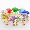10 Colors Crystal Diamond Shaped Paperweight – Decorative Cut Glass Giant Gemstone - Image 2