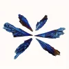 Kong Quelan Black Tourmaline Crystal Cluster – Feather Rainbow Plume Mineral Specimen, Original Stone Handicraft - Image 5