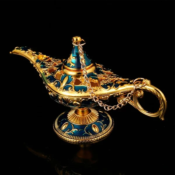 Aladdin Lamp Desktop Ornament for Home Decor & Holiday Gift