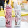 700ML Kids Sippy Cup with Straw – Leakproof Cartoon Water Bottle with Handle - Image 2