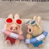 Swimsuit Vacation Set For Labubu Swimsuit Swim Ring Glasses Baby Clothes 17cm Summer Mini Labubu Specially Made Clothing - Image 2