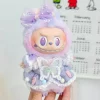 Labubu V3 0 High Energy Vinyl Plush Doll Blind Box Pendant Lucky Purple Butterfly Fairy Baby Clothes Skirt Cute Kawaii Fashion - Image 4